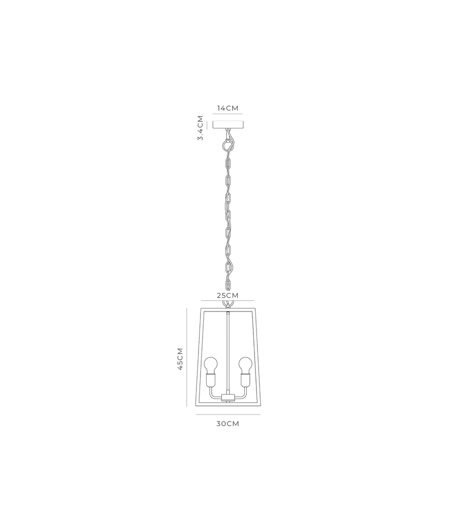 lighting republic-dover lantern pendant-2lt-tech drawing.webp