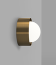 lighting republic-orb sur wall light large-120-old brass-side-on.webp