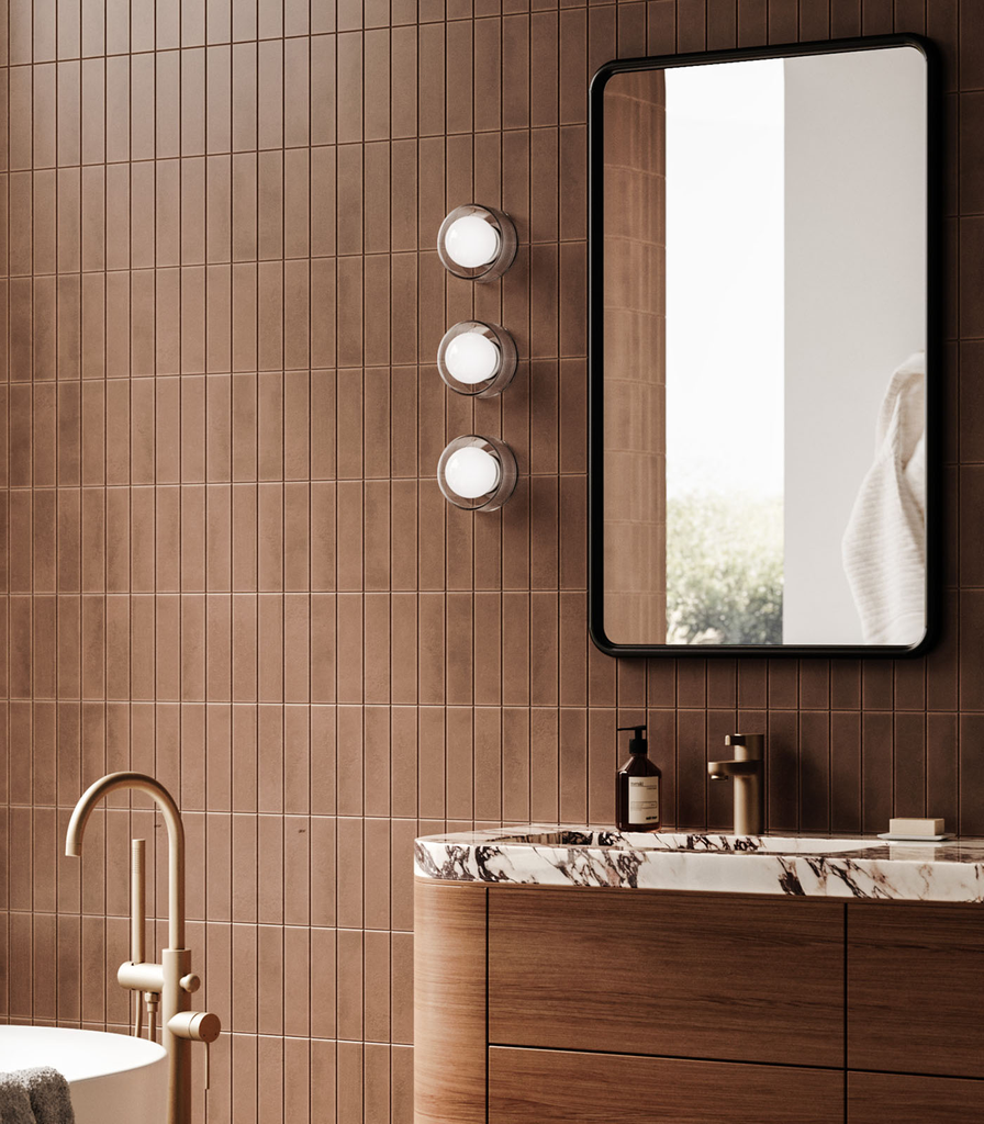 lighting republic-orb sur ribbed wall light-in situ-002.webp