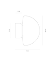 lighting republic-dome deco wall light-tech drawing.webp