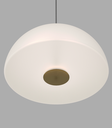 lighting republic-dome air pendant light-frosted-close up 2-on.webp