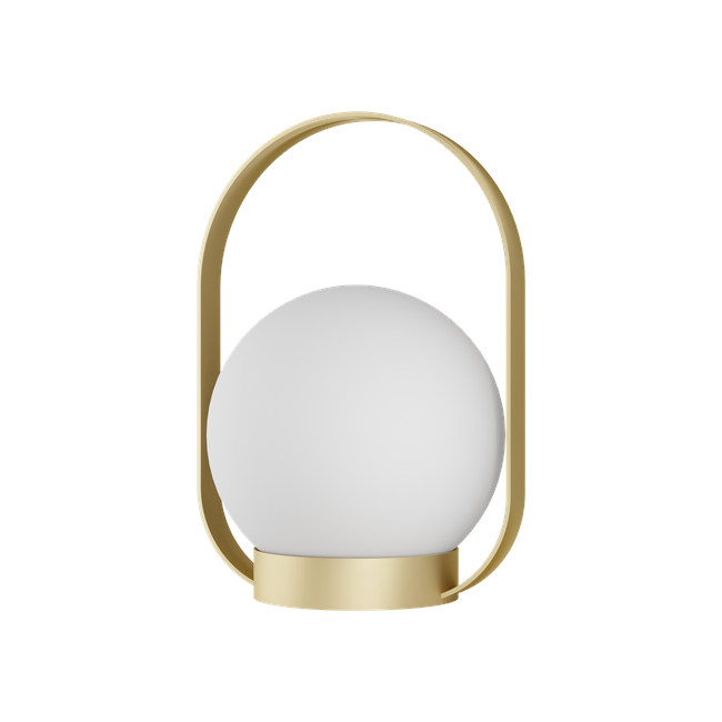 Sol Table - Brushed Brass