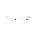 Line Opal Recessed - Dimension Drawing