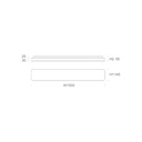 Verso Office 1500mm Dimension Drawing