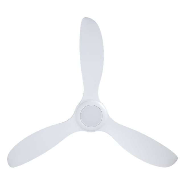 Kurra Ceiling Fan - White (With Light)