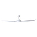 Kurra Ceiling Fan - White, side profile