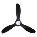 Kurra Ceiling Fan - Black (With Light)