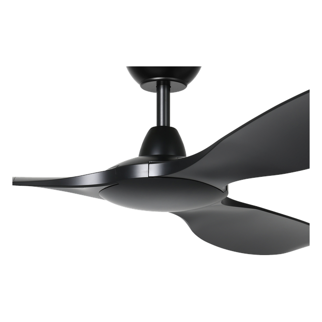 Kurra Ceiling Fan - Black hub detail