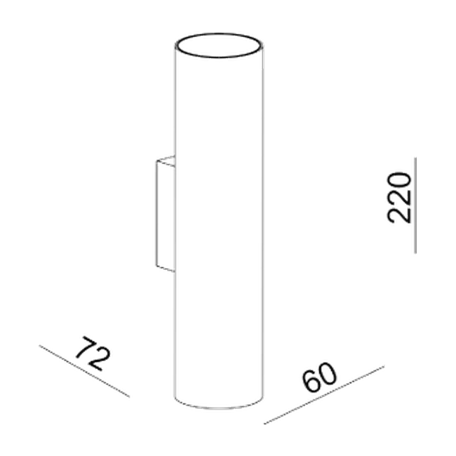 Kanon Wall Up/Down dimensions
