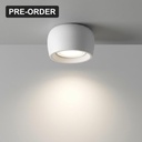 Zen White Plaster Surface Mounted Downlight - Lifestyle 1