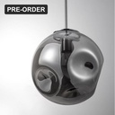 Skye Hand Blown Smoke Glass Pendant Light - Lifestyle 3