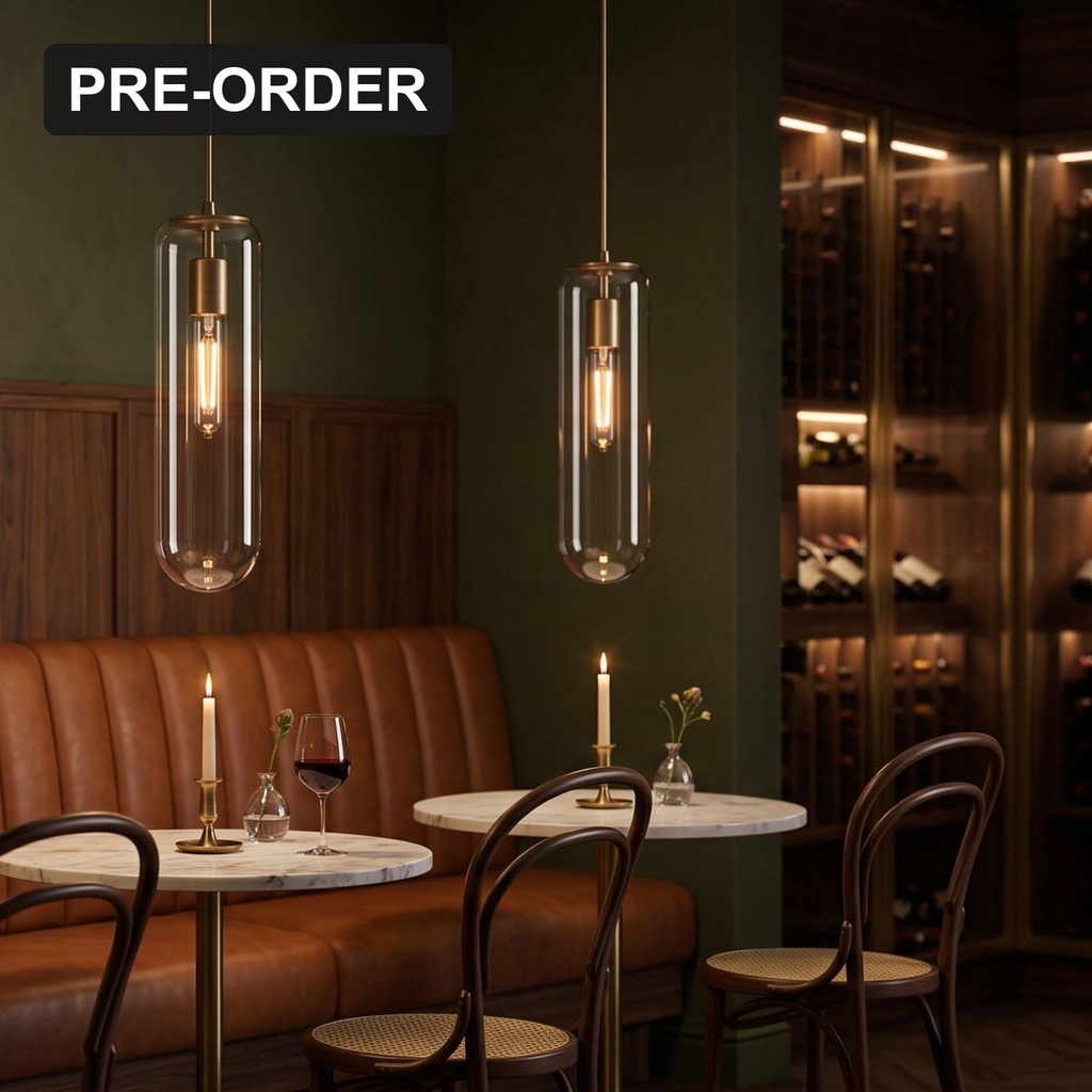 Siena Glass Pendant Light - Lifestyle 1