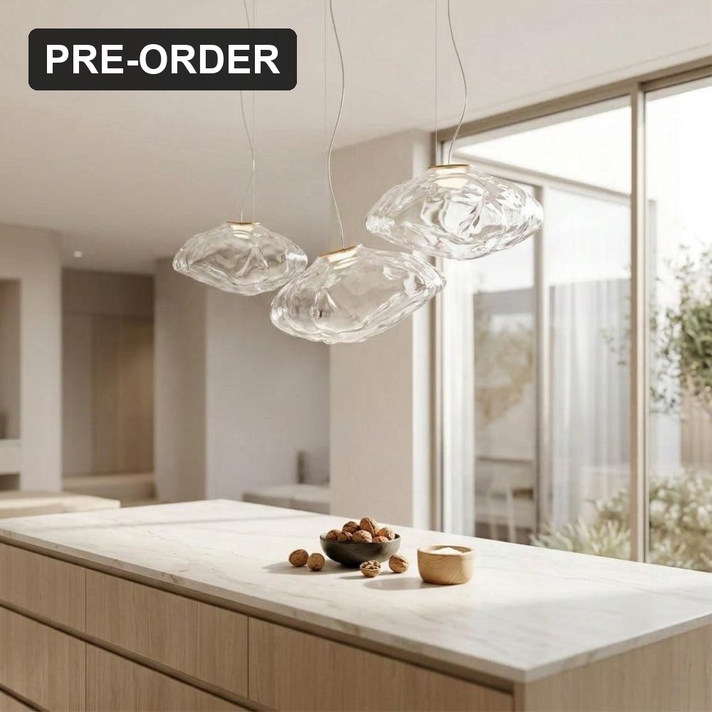 Nimbus Hand Blown Glass Pendant Light - Lifestyle 1