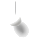 Orbita Plaster Pendant Light - White