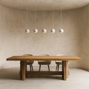 Orbita Plaster Pendant Light - Lifestyle 1