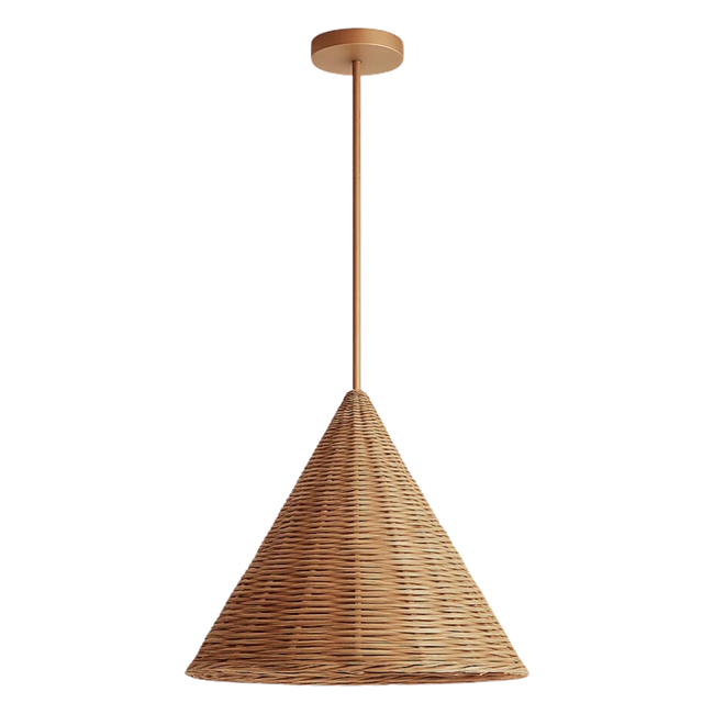 Hikari Rattan Pendant Light - Small