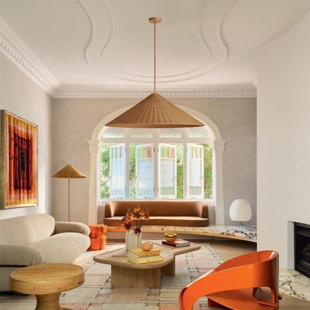 Hikari Rattan Pendant Light - Lifestyle 5
