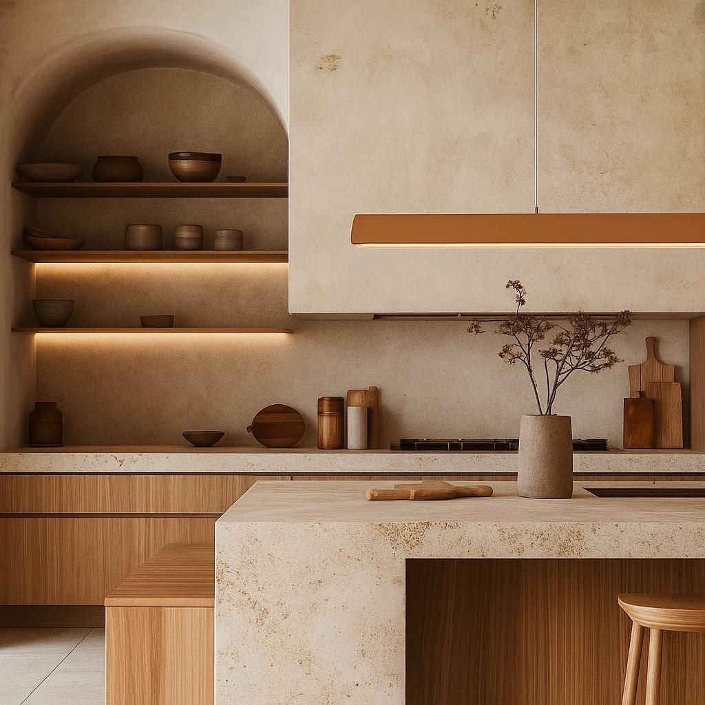 Clay Linear Pendant Light - Lifestyle 3