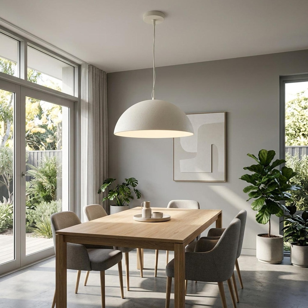 Clay Dome Pendant Light - Lifestyle 4
