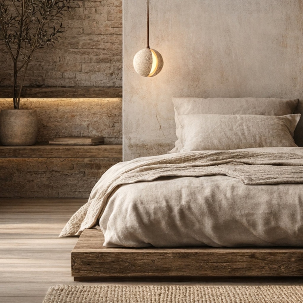 Sphera Stone Pendant Light - Lifestyle 1