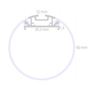 Circ 60 Mounting Profile Dimensions