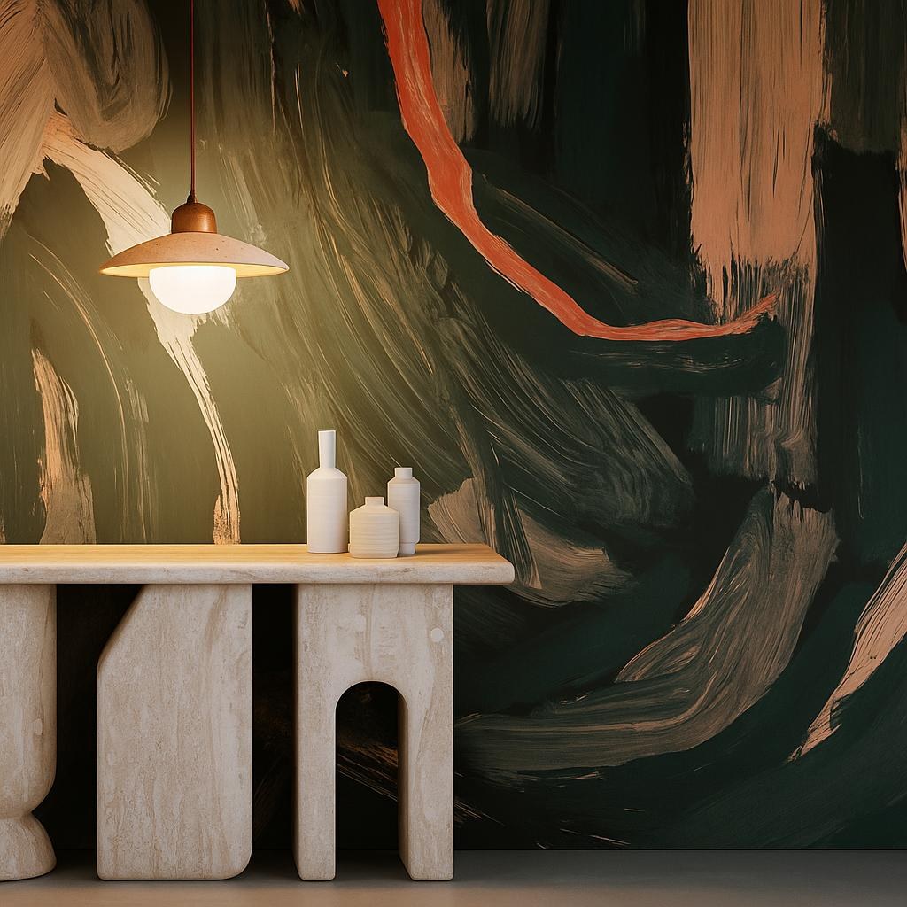 Flint Natural Stone Pendant Light - Lifestyle 2