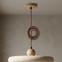 Kaia Natural Stone Pendant Light - Lifestyle 3