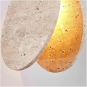 Nacre Natural Travertine Pendant Light - Lifestyle 4