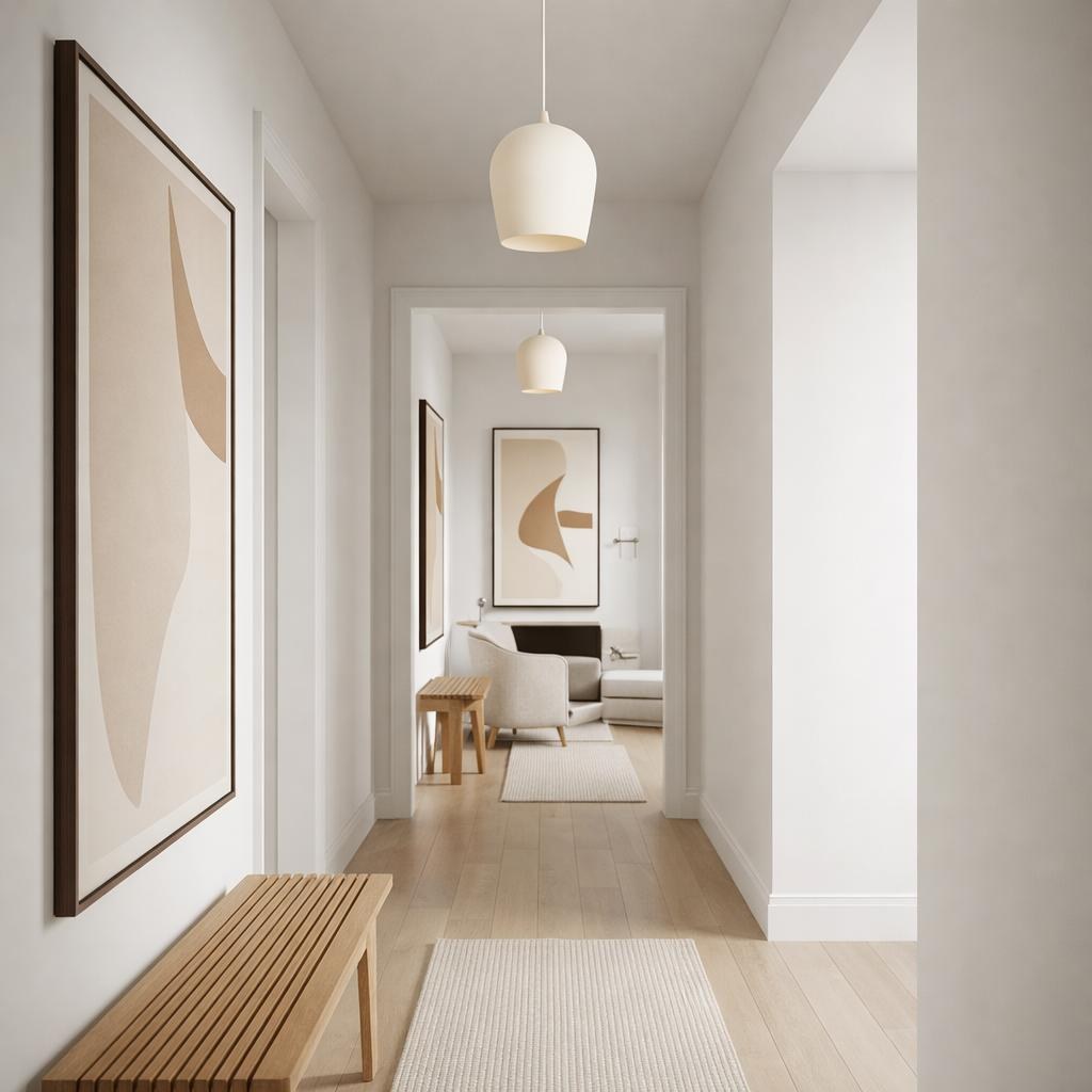 Clay Drop Natural Concrete Pendant Light - Lifestyle 2