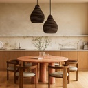 Solis Cone Recycled Cardboard Pendant Light - Lifestyle 3
