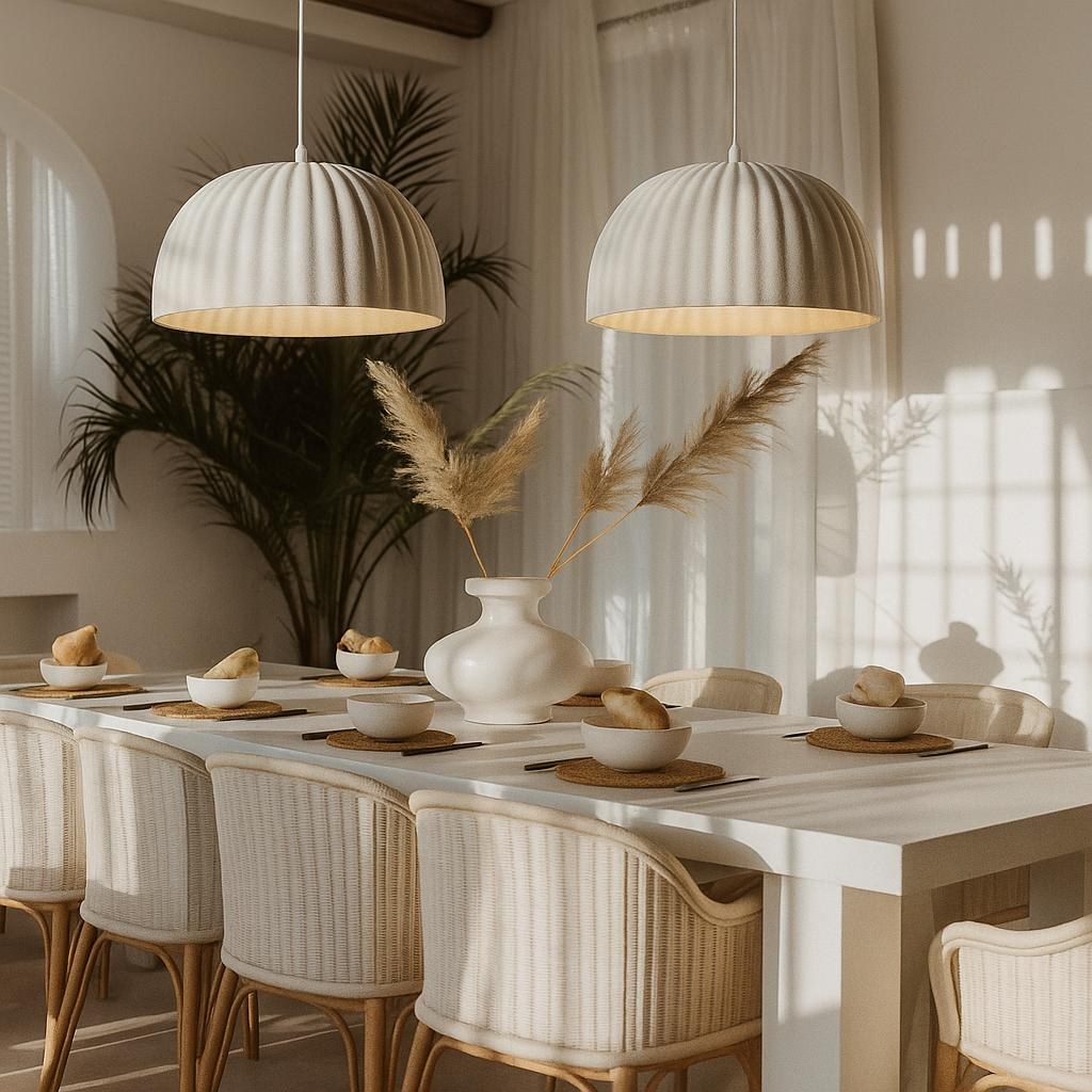 Koora Silk Pendant Light - Lifestyle 1