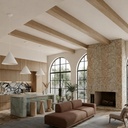 Molten Plaster Pendant Light - Lifestyle 1