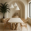 Molten Plaster Pendant Light - Lifestyle 2