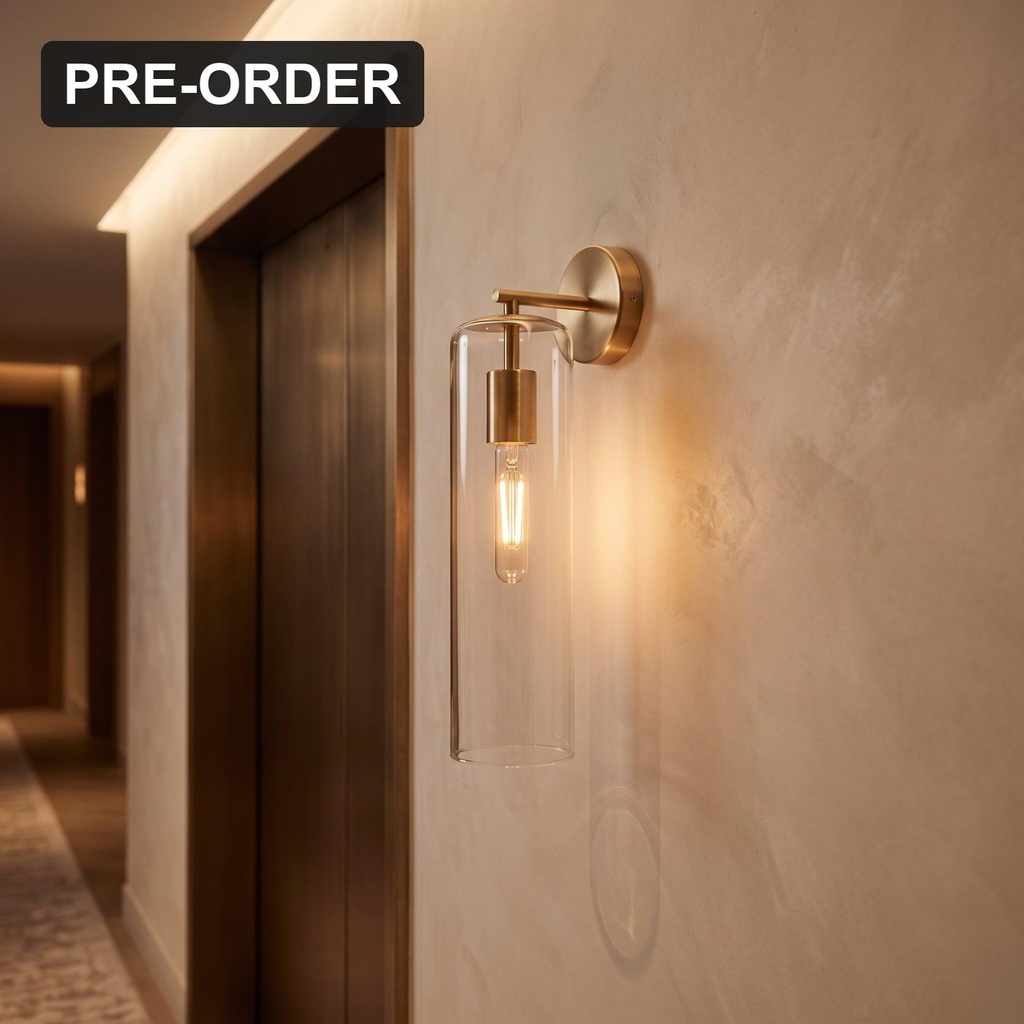Siena Glass Wall Light - Lifestyle 1