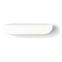 Ledge Cement Wall Washer - White