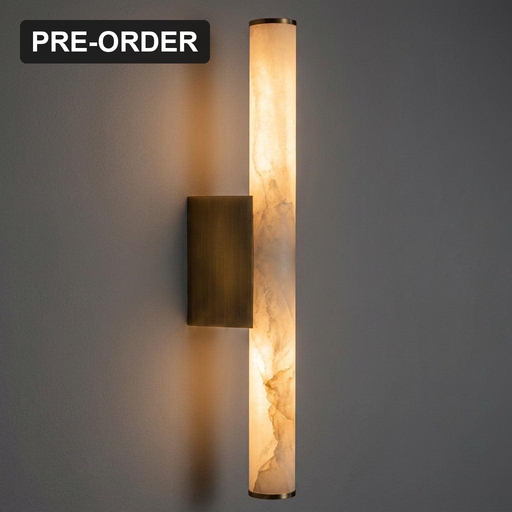 Voss Alabaster Indoor Wall Light - Lifestyle 2