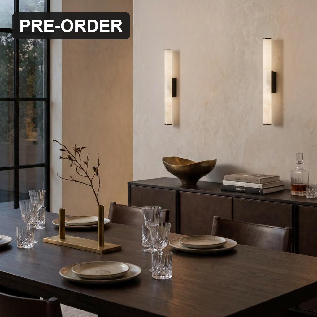 Voss Alabaster Indoor Wall Light - Lifestyle 3