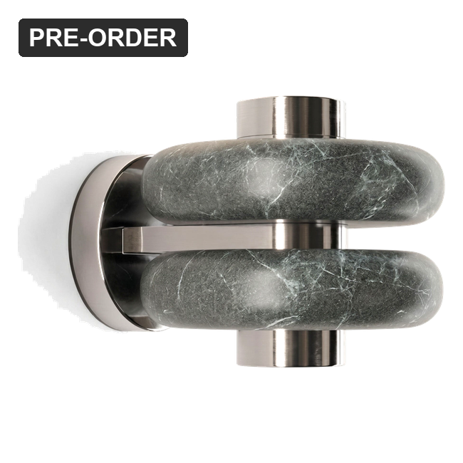 Aro Marble Wall Light - Verde Tikal Marble