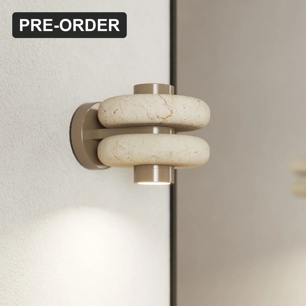 Aro Marble Wall Light - Lifestyle 1