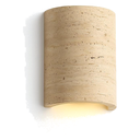 Wisp Travertine Indoor Up/Down Wall Light - Natural