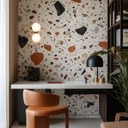 Noir Terrazzo Indoor Wall Light - Lifestyle 1