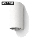 Blaze Sandstone Outdoor Up/Down Wall Light - White