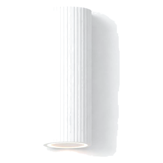 Aurora Concrete Outdoor Up/Down Wall Light - White