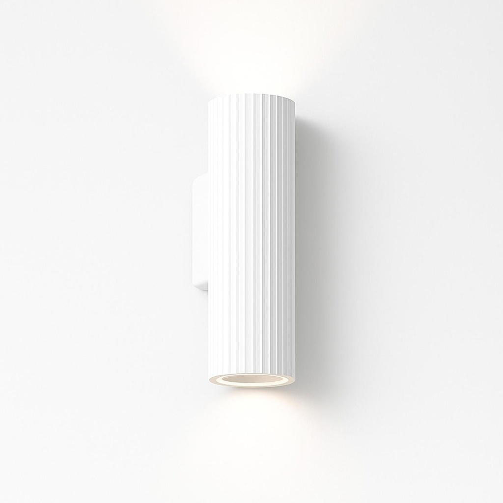 Aurora Concrete Outdoor Up/Down Wall Light - Lifestyle 4