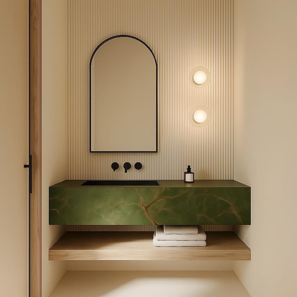 Cielo Glass Indoor Wall Light - Lifestyle 1