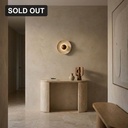 Aska Natural Stone Wall Sconce - Lifestyle 1
