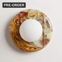 Bruma Jade Onyx Stone Wall Sconce - Lifestyle 3