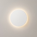 Selene White Plaster Halo Wall Light - Lifestyle 2