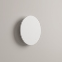 Selene White Plaster Halo Wall Light - Lifestyle 3