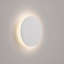 Selene White Plaster Halo Wall Light - Lifestyle 4